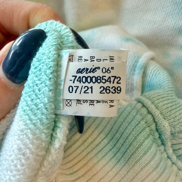 Aerie Oversized Tie-Dye Hoodie Size XS - Picture 10 of 10
